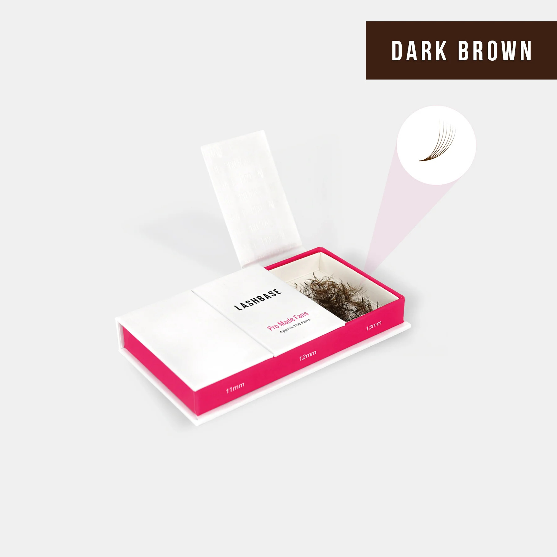Clearance 9D Dark Brown Pro Mades - 750 Fans