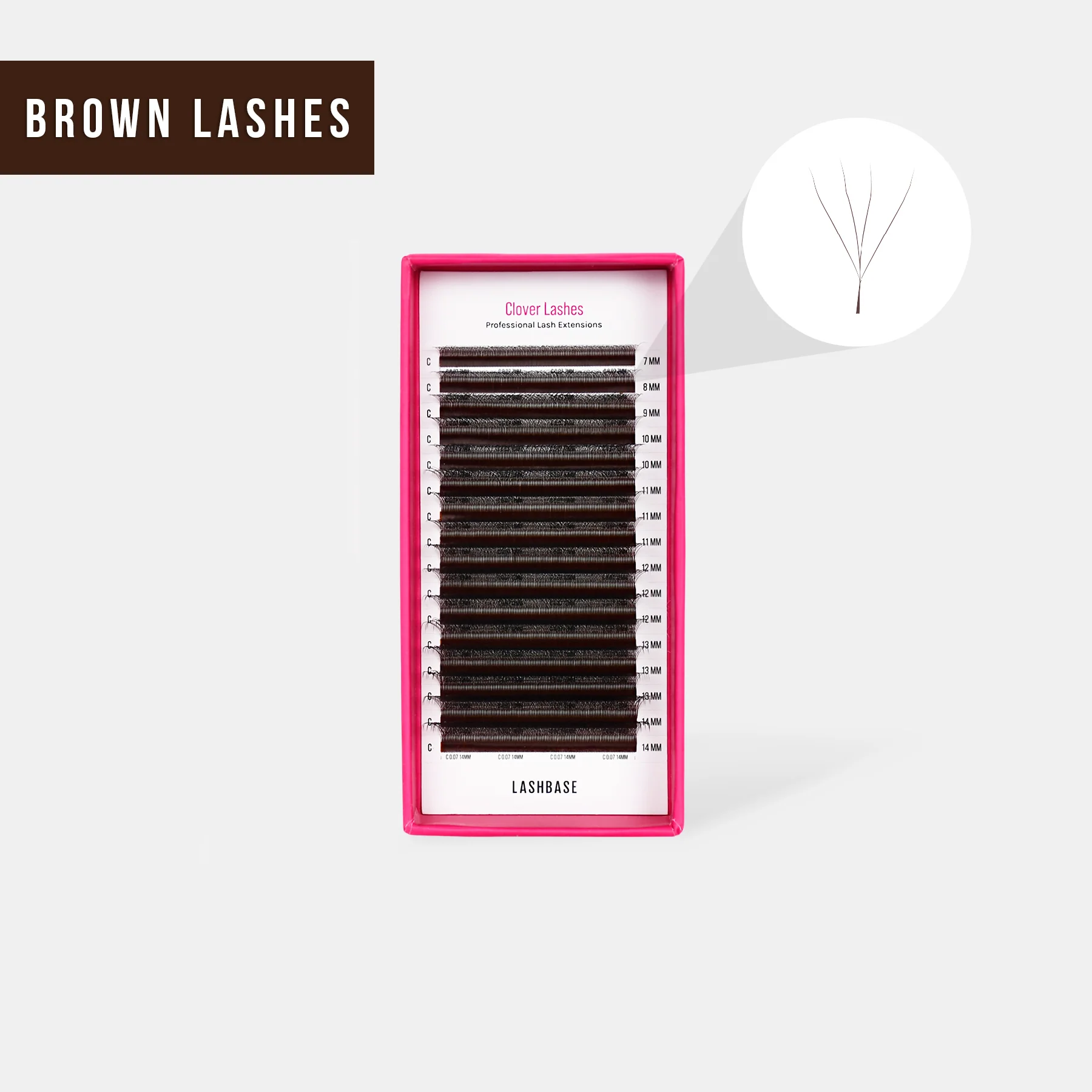 Clover Lashes - Brown