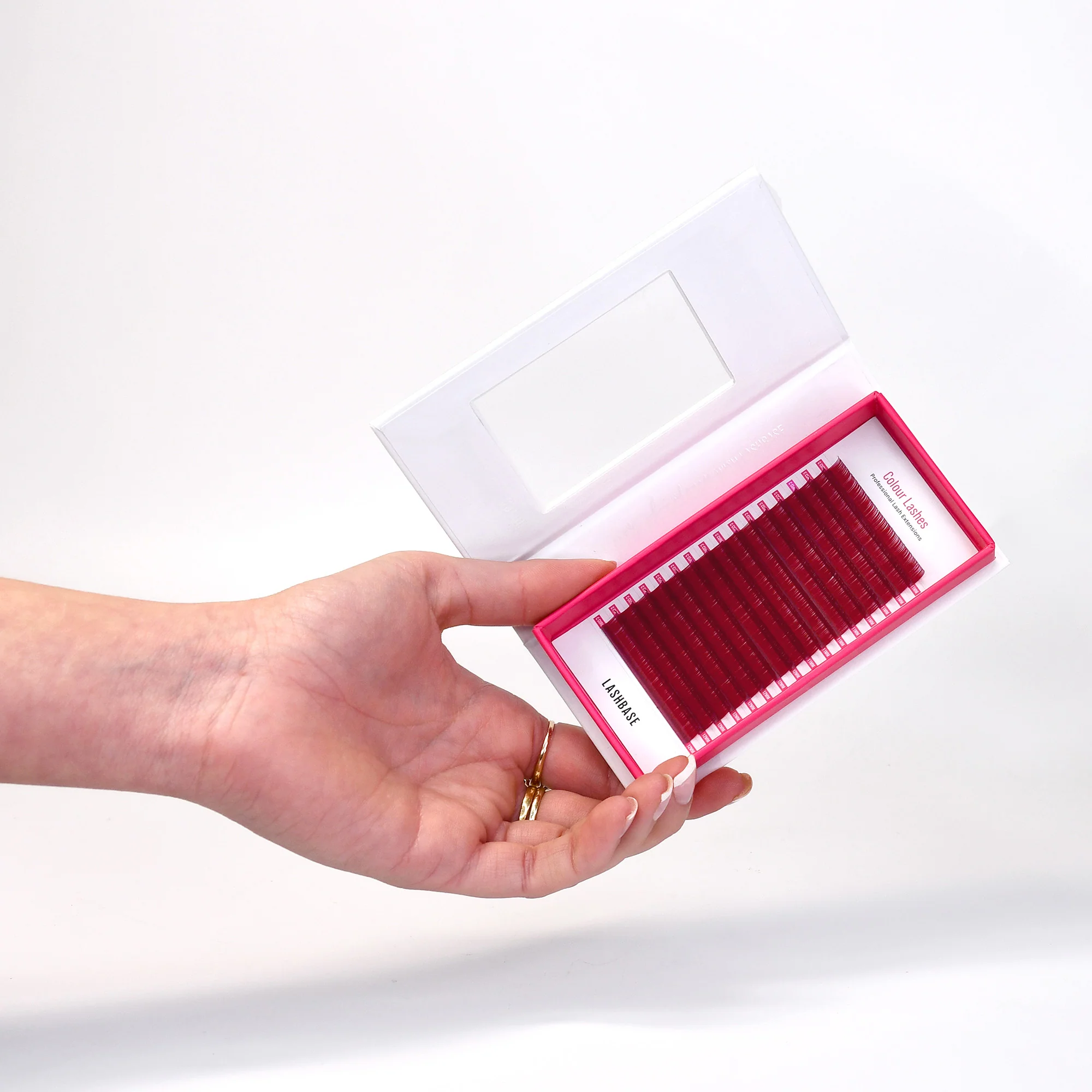 Color Lashes - Burgundy - Image 3