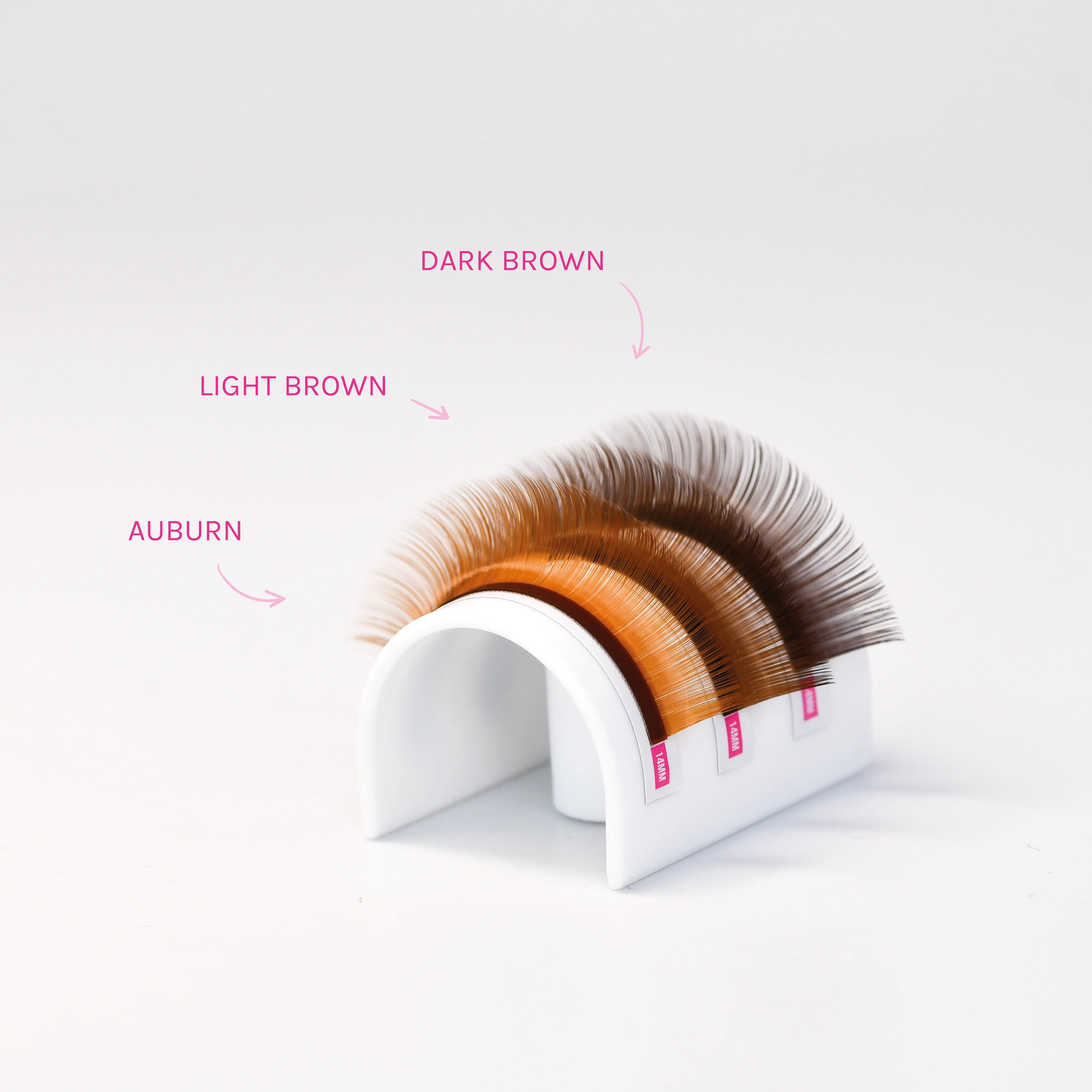 Color Lashes - Light Brown - Image 2