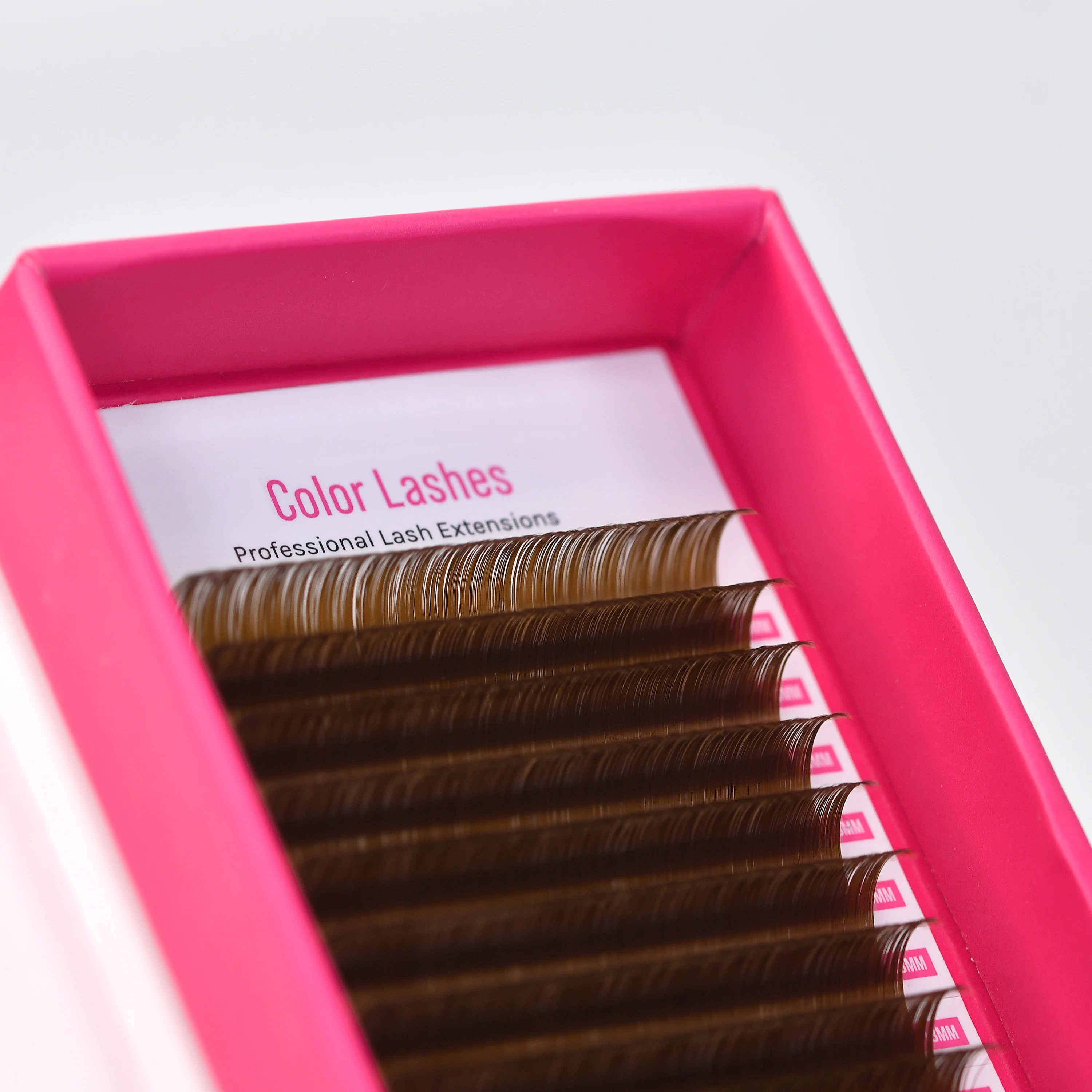 Color Lashes - Light Brown - Image 3