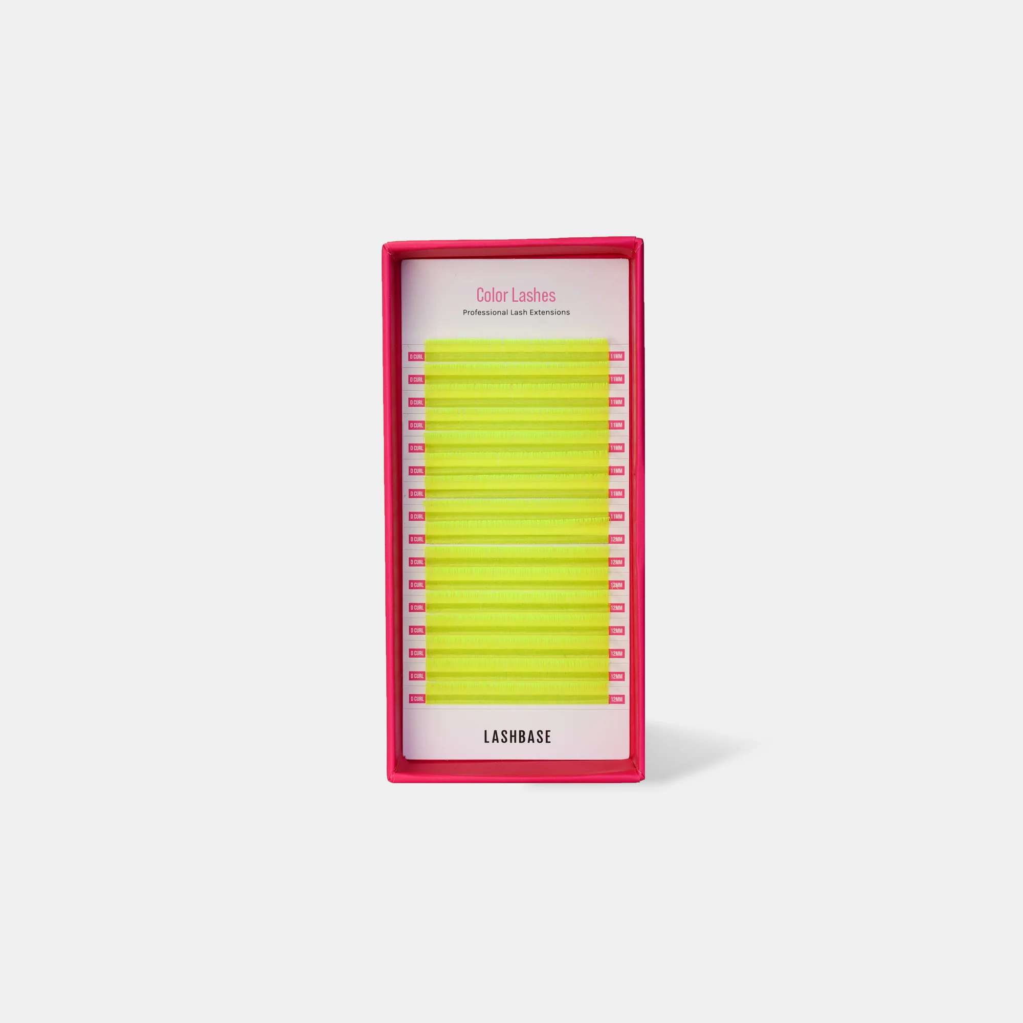 Color Lashes - Neon Yellow