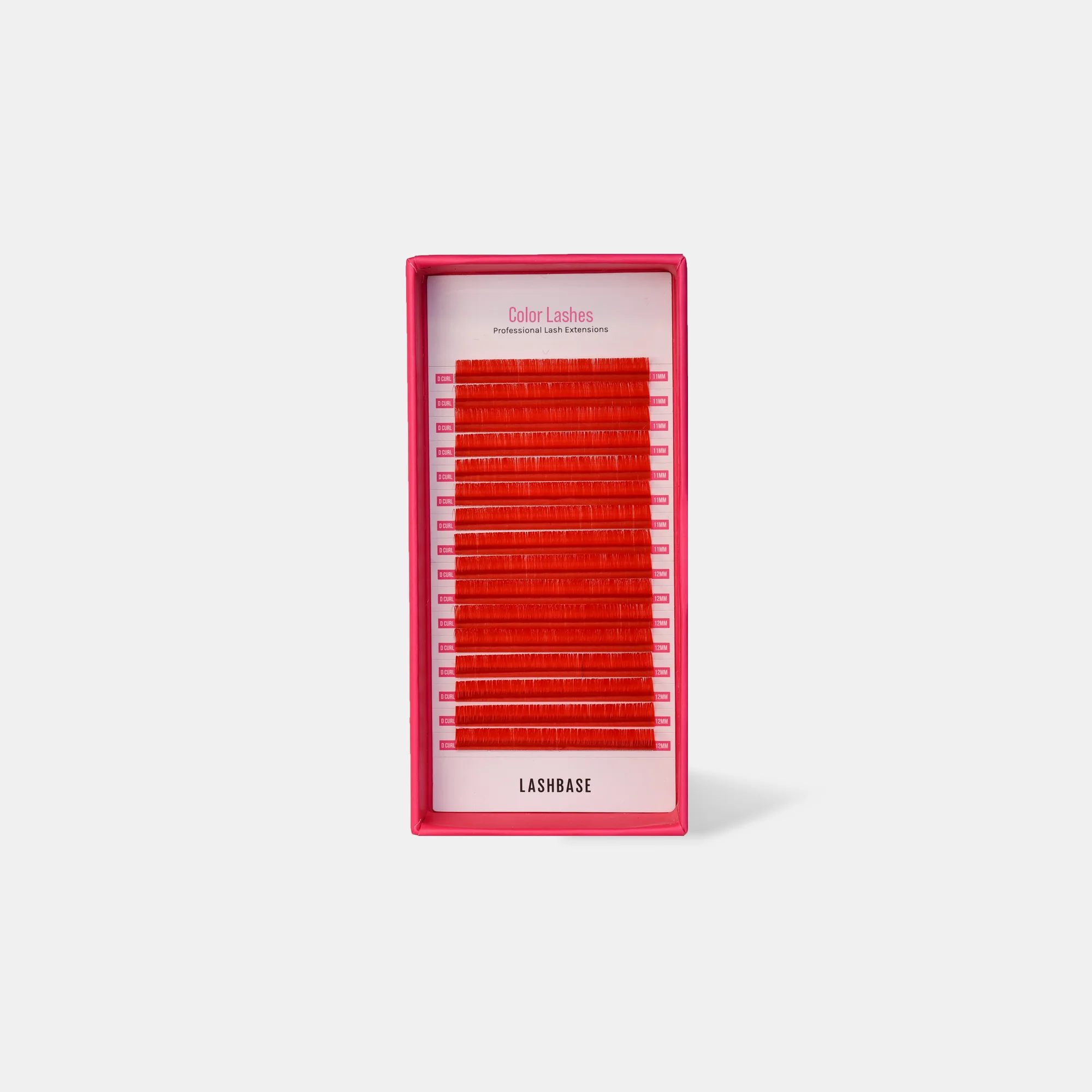 Color Lashes - Red