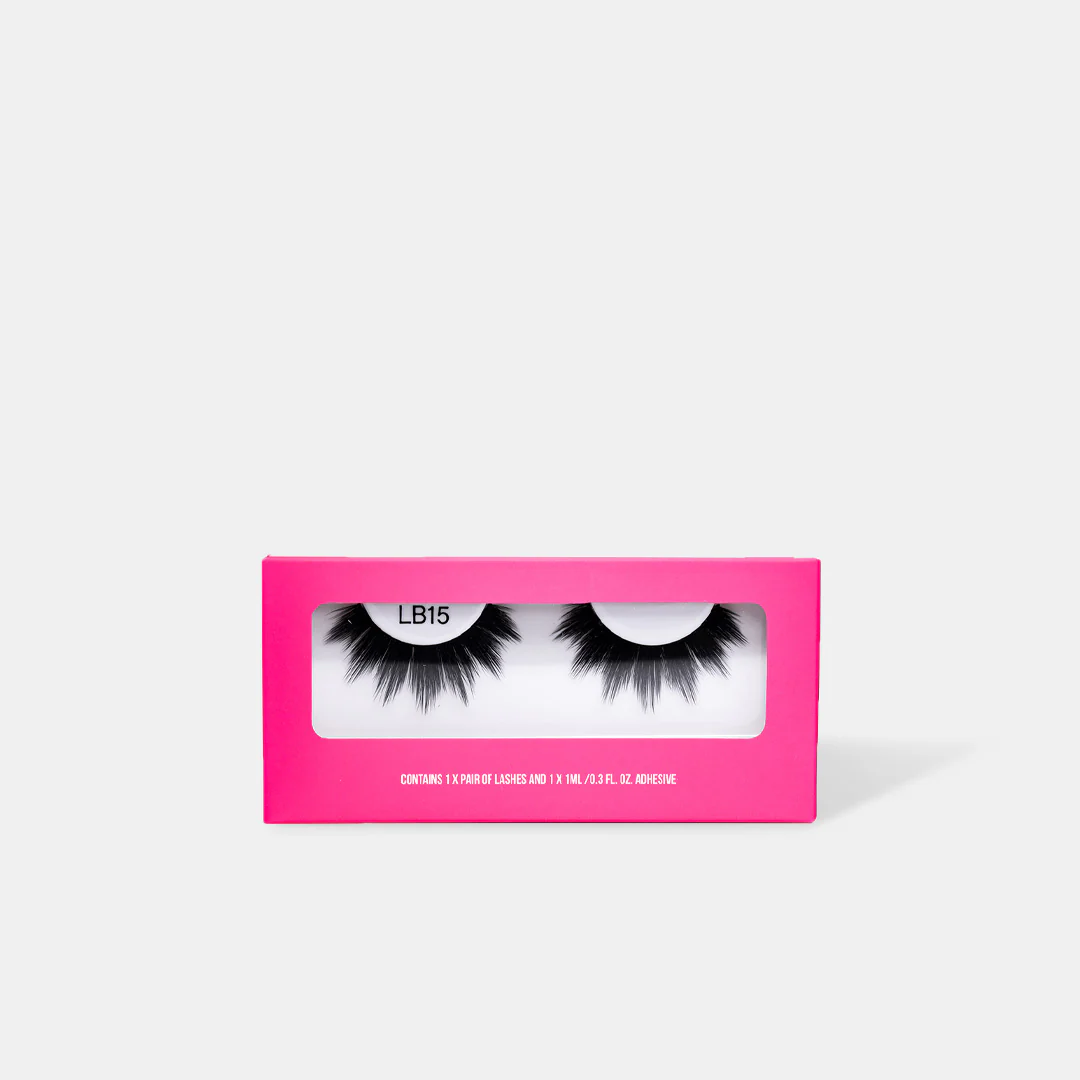 LB15 Mega Volume Strip Lashes